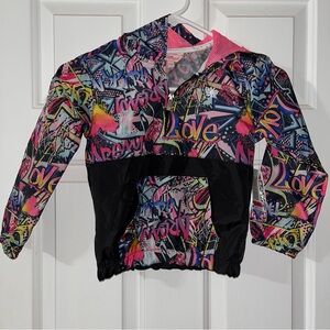 Delia’s Girl Grafitti Windbreaker